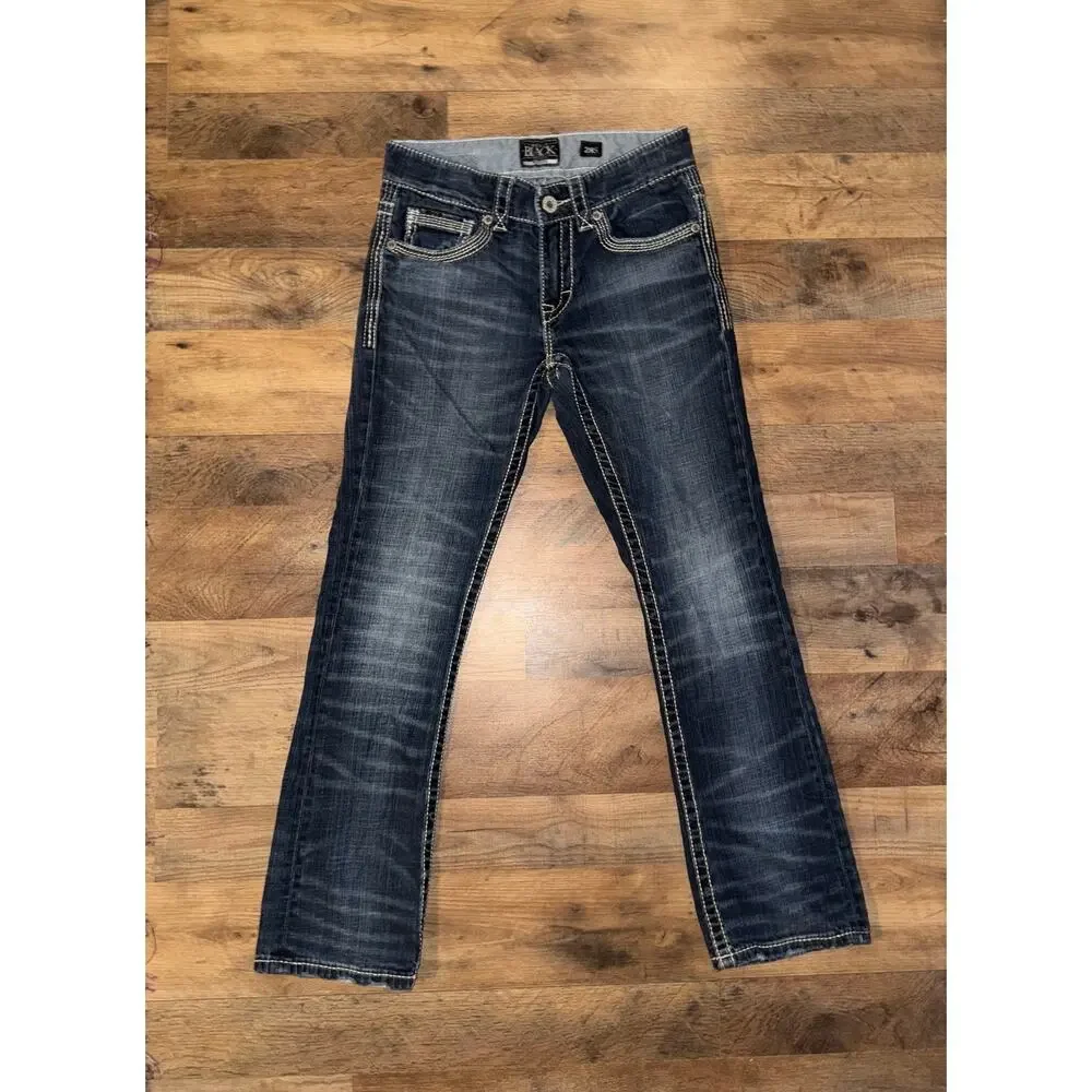 Buckle Black men’s bootleg blue jeans - Picture 15 of 16